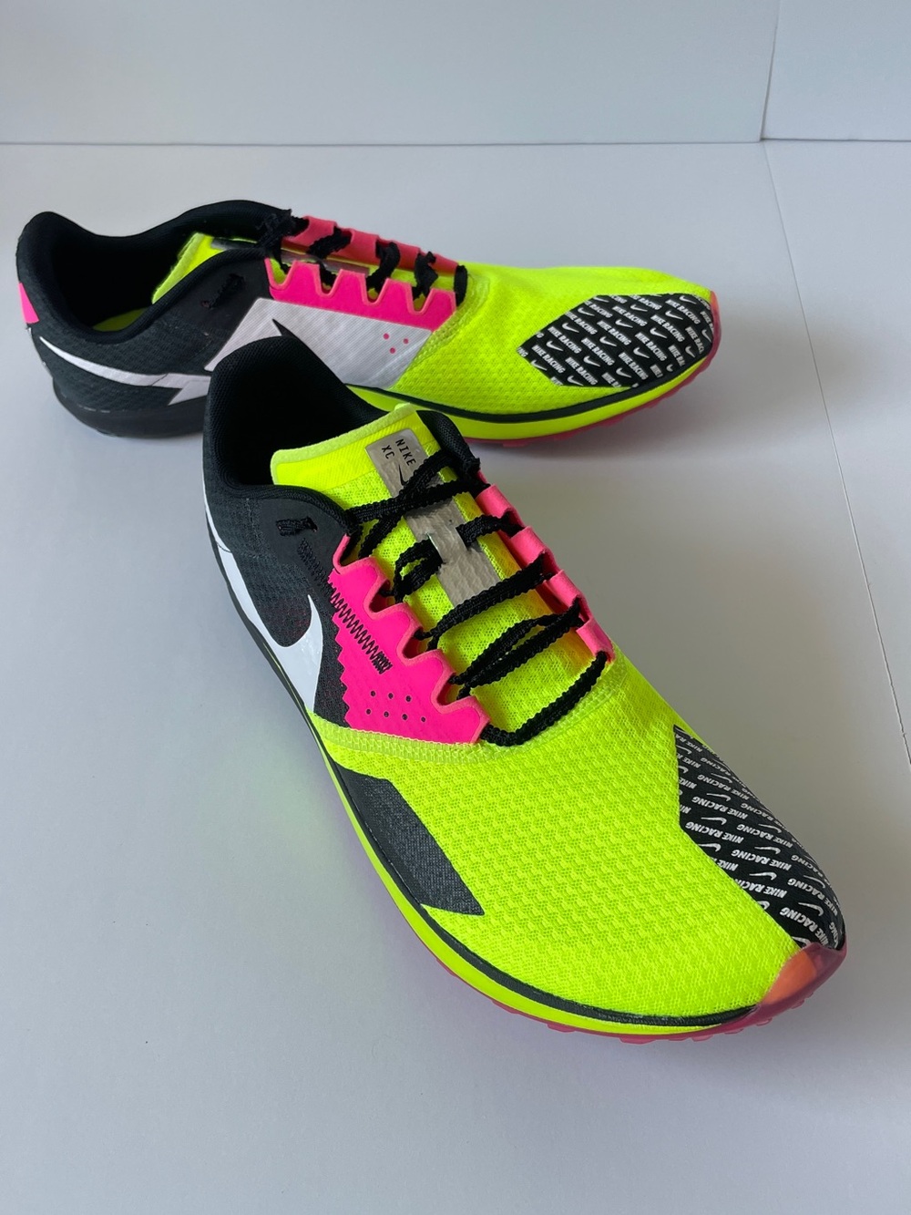 Size 12 - Mens Nike Zoom Rival XC 6 Volt Hyper Pink Track Shoes - DX7998-700
